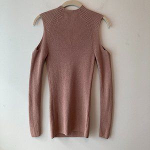 ARITZIA Wilfred Cold shoulder long sleeve sweater SMALL